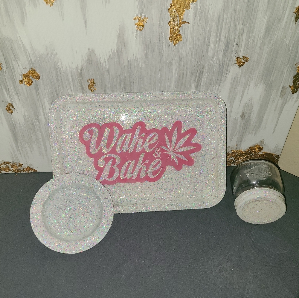 Rolling Tray Set